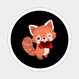 Red panda My Animal Spirit-Red panda Boxing - Funny Red Panda Lover Red pandas Essentiel Magnet